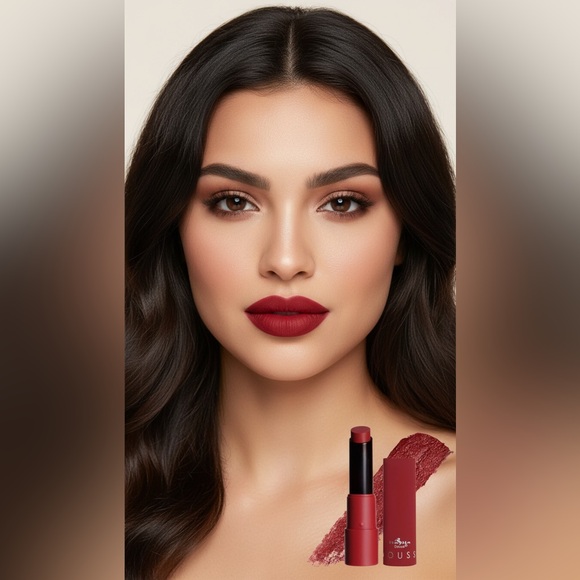 Pineapple Beauty Other - NEW Marilyn - Italia Deluxe Mousse Matte Red Lipstick Single